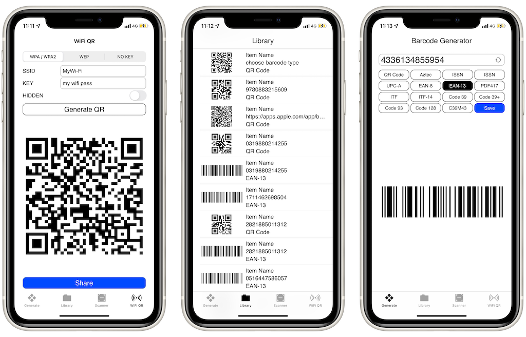Barcodes Generator Unlimited